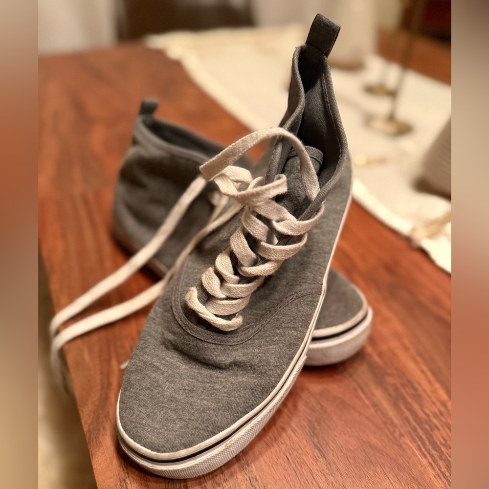 H&M Heather Gray High-Top Sneakers - FREE WITH ANY BUNDLE OF 3+